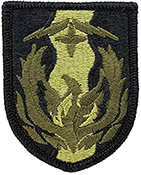 36th Sustainment Brigade OCP Scorpion Shoulder Patch With Velcro